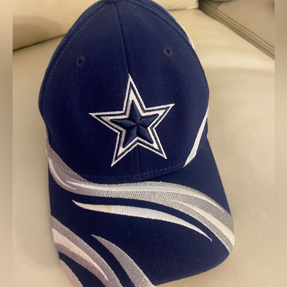 NFL Navy and White Cap with Logo